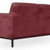 Italo Twee Zits Bordeaux Red Velvet