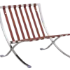 Paviljoen Chair Luxe Volleer Cognac/Bruin