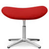 Flegg Ottoman / Hocker Rood Kasjmier