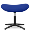 Flegg Ottoman / Hocker Blauw Kasjmier