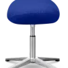 Flegg Ottoman / Hocker Blauw Kasjmier