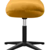 Flegg Ottoman Okergold Velvet