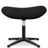 Flegg Ottoman / Hocker Zwart Kasjmier