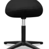 Flegg Ottoman / Hocker Zwart Kasjmier