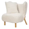 Little Kita Fauteuil Wit | Essen Pootjes (OUD MODEL)