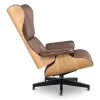 Cavel Lounge Chair Bruin Leer | Essen Schalen