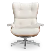 Cavel Lounge Chair Wit Boucle | Essen Schalen