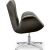 Sean Chair Zilver Grijs Velvet