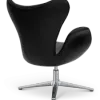 Sean Chair Zwart Leer