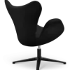Sean Chair Zwart Kasjmier