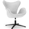 Sean Chair Wit Leer