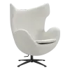 Flag Chair Wit Teddy Boucle