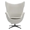 Flag Chair Wit Teddy Boucle