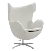 Flag Chair Wit Teddy Boucle
