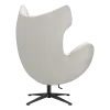 Flag Chair Wit Teddy Boucle