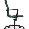 Cavel CD 119 Bureaustoel Groen Linnen | Zwart Frame