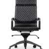 Diamond Softpad Bureaustoel Zwart | Hoge Rug