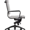 Diamond Softpad Bureaustoel Wit | Hoge Rug