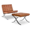 Paviljoen Chair Luxe Volleer Cognac/Bruin