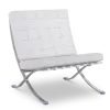Paviljoen Chair XL Wit Leer