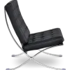 Paviljoen Chair XL Zwart Leer