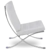 Paviljoen Chair XL Wit Leer