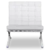 Paviljoen Chair XL Wit Leer