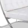 Paviljoen Chair XL Wit Leer