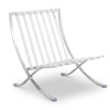 Paviljoen Chair XL Wit Leer