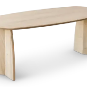 Cavel Nordic Curve Eettafel | Massief Eiken | Deens Ovaal