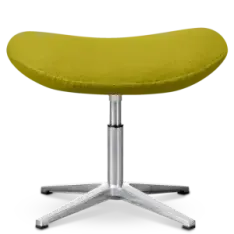 Flegg Ottoman / Hocker Groen Kasjmier