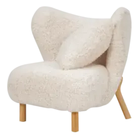 Little Kita Fauteuil Wit | Essen Pootjes (OUD MODEL)