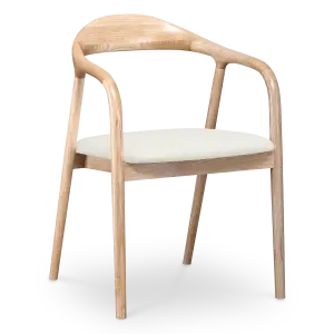 Artson Eetkamerstoel | Essen | Offwhite PU Leer