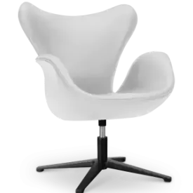 Sean Chair Wit Leer