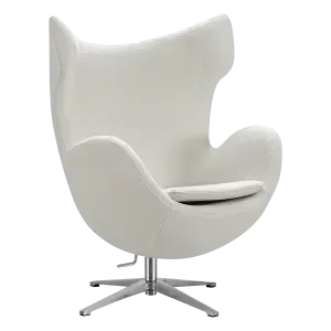 Flag Chair Wit Teddy Boucle