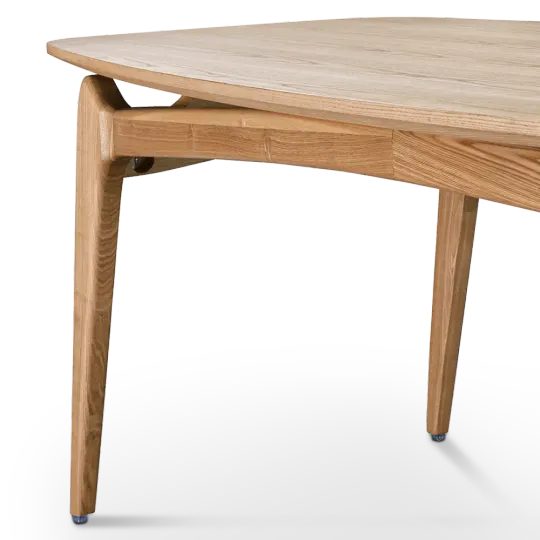 Eettafel Japandi Deens Ovaal Eiken