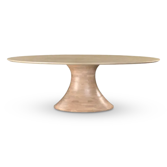 Ovale Tulip Eettafel | Naturel