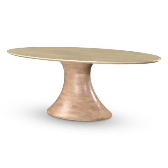 Ovale Tulip Eettafel | Naturel