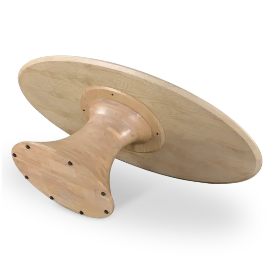 Ovale Tulip Eettafel | Naturel