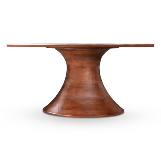 Ovale Tulip Eettafel | Walnoot