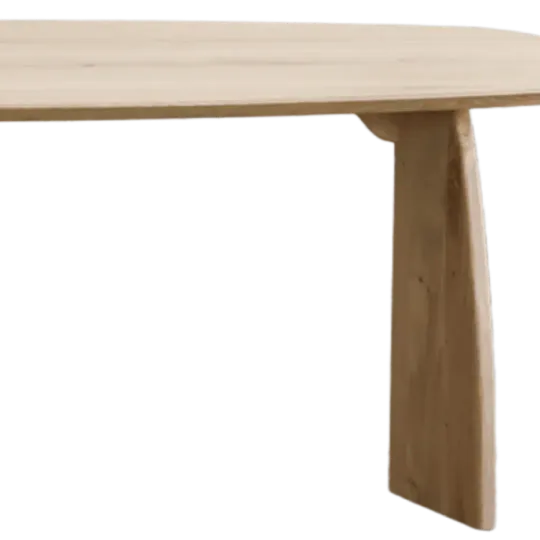 Cavel Nordic Curve Eettafel | Massief Eiken | Deens Ovaal