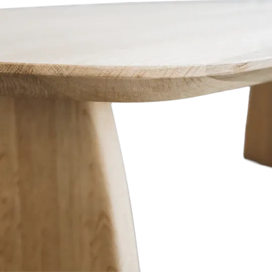 Cavel Nordic Curve Eettafel | Massief Eiken | Deens Ovaal