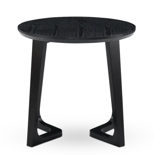 Bijzettafel Jensen Zwart Essen Bijzettafel Jensen Zwart Essen