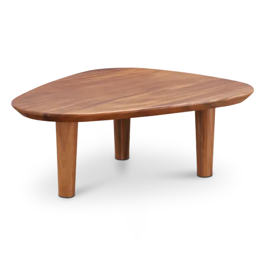 Cavel Kiezel Notenhouten Salontafel Cavel Kiezel Notenhouten Salontafel