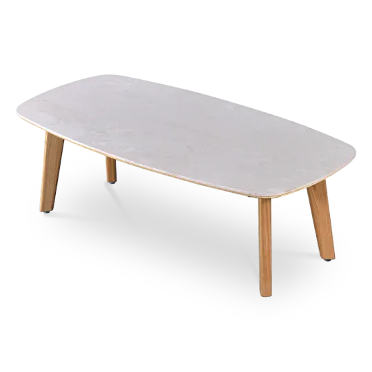 Salontafel Baron Deens Ovaal Wit Keramiek | Essen Poten