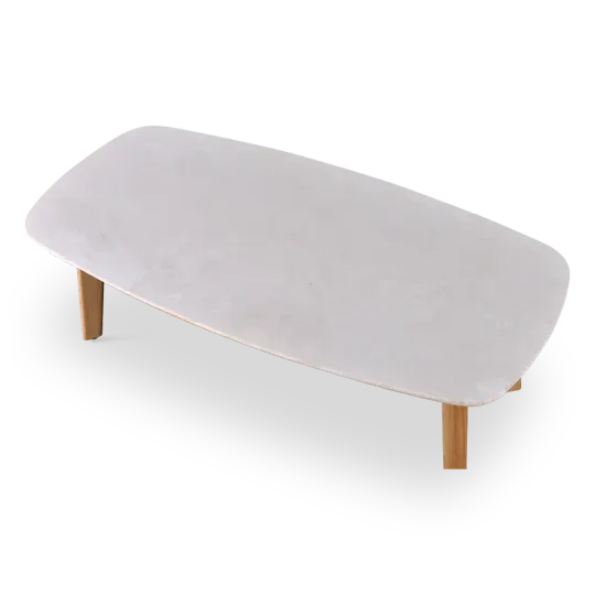 Salontafel Baron Deens Ovaal Wit Keramiek | Essen Poten