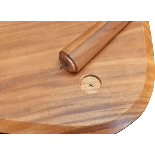 Cavel Kiezel Notenhouten Salontafel Cavel Kiezel Notenhouten Salontafel