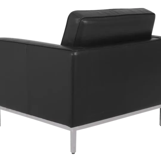 Italo Chair Zwart Leer