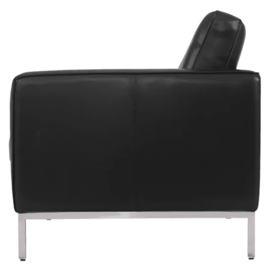 Italo Chair Zwart Leer