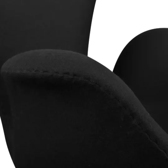 Sean Chair Zwart Kasjmier